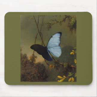 Blauer Frühling Morpho Schmetterlings-1865 Mousepad