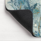 Blauer Frühling Mousepad (Ecke)