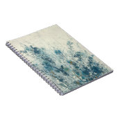 Blauer Frühling Notizblock (Rechte Seite)