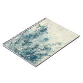 Blauer Frühling Notizblock (Linke Seite)