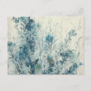 Blauer Frühling Postkarte