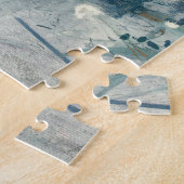 Blauer Frühling Puzzle (Seite)