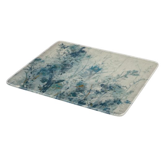 Blauer Frühling Schneidebrett (Ecke)