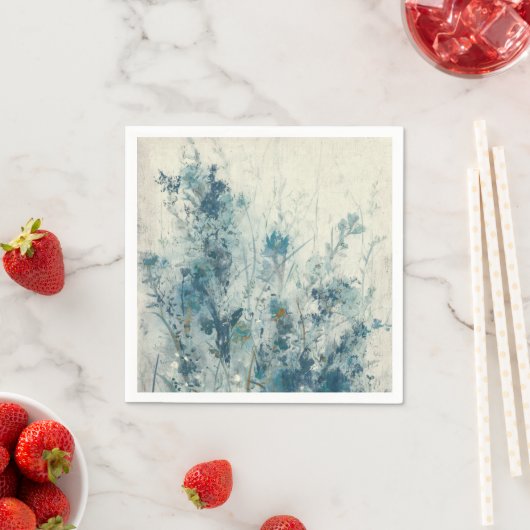 Blauer Frühling Serviette (Beispiel)