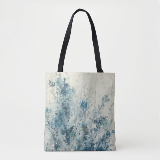 Blauer Frühling Tasche (Vorderseite)
