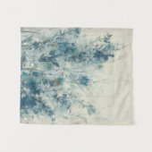 Blauer Frühling Wandteppich (Vorderseite (Horizontal))