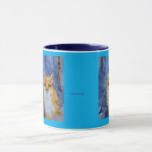 Blauer Fuchs Becher Tasse (Zentrum)