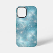 Blauer Funkelnd Entwurf iPhone Hülle (Rückseite)