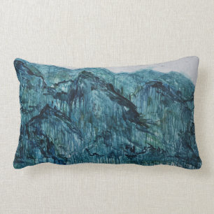 Blauer Gabelkopf Lendenkissen