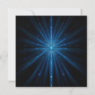 Blauer Galaxie-Kontinuum Kosmische Sternentstehung Einladung