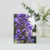 Blauer Gänger Postkarte (Stehend Vorderseite)