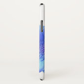 Blauer Gänseblümchen Case-Mate iPhone Hülle (Hinten/Rechts)