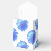 Blauer Gänseblümchen Geschenkschachtel (Geöffnet)