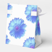 Blauer Gänseblümchen Geschenkschachtel (Rückseite)