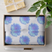 Blauer Gänseblümchen Seidenpapier (Geschenk)
