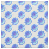 Blauer Gänseblümchen Stoff (Muster)