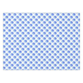 Blauer Gänseblümchen Tischdecke (Vorderseite (Horizontal))