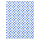 Blauer Gänseblümchen Tischdecke (Vorderseite)