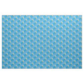 blauer Gänseblumenstoff Stoff (Yard (91,4 cm))