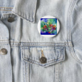 Blauer Garten Button (Beispiel)