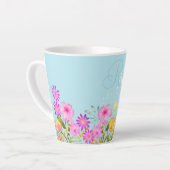 Blauer Garten Milchtasse (Linke Ecke)