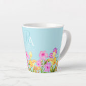 Blauer Garten Milchtasse (Rechte Ecke)