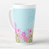 Blauer Garten Milchtasse (Linke Ecke)