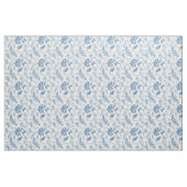 Blauer Garten Schmetterling und Blumengarten Muste Stoff (Fat Quarter (45,7 x 55,9 cm))