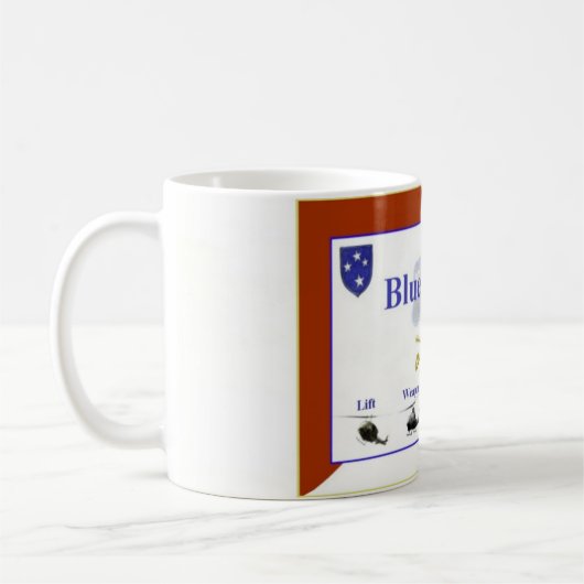 Blauer Geist Kaffeetasse (Links)