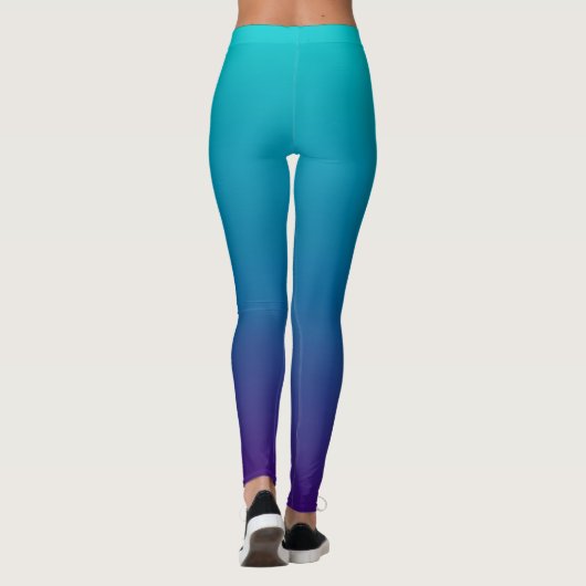 Blauer Geist Leggings (Rückseite)