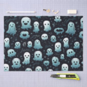 Blauer Geist Niedlich Modernes Adventure Black Hal Seidenpapier (Handwerk)