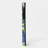 Blauer gelber orientalischer Drache-Kunst Iphone Case-Mate iPhone Hülle (Hinten/Links)