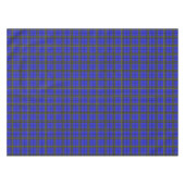 Blauer Gelber Tartan Tischdecke (Vorderseite (Horizontal))