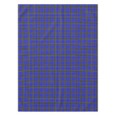 Blauer Gelber Tartan Tischdecke (Vorderseite)