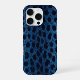 blauer Gepard iPhone 16 Pro Max Hülle