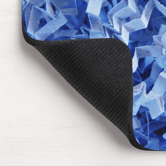 Blauer, gepresste Teile Recycelnd Füllpapier Mousepad (Ecke)