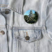 Blauer gezierter Knopf Button (Beispiel)