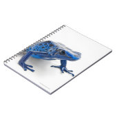 Blauer Gift-Dart-Frosch (Dendrobates-Tinctorius) Notizblock (Linke Seite)