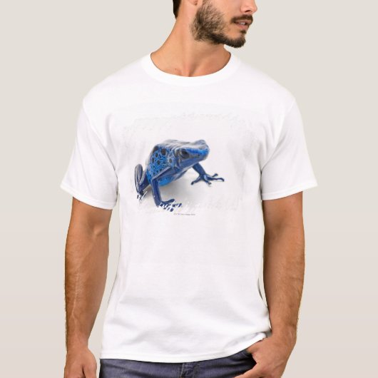 Blauer Gift-Pfeil-Frosch (Dendrobates Tinctorius) T-Shirt (Vorderseite)