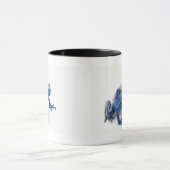 Blauer Gift-Pfeil-Frosch (Dendrobates Tinctorius) Tasse (Zentrum)