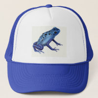 Blauer Gift-Pfeil-Frosch-Hut