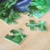 Blauer Gift-Pfeil-Frosch Puzzle (Seite)