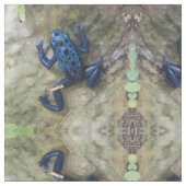 Blauer Gift-Pfeil-Frosch Stoff (Nahaufnahme)
