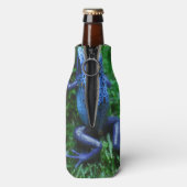 Blauer Giftarrow Flaschenkühler (Flasche Rückseite)