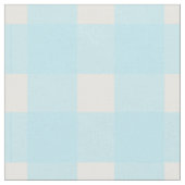 Blauer Gingham Stoff (Nahaufnahme)