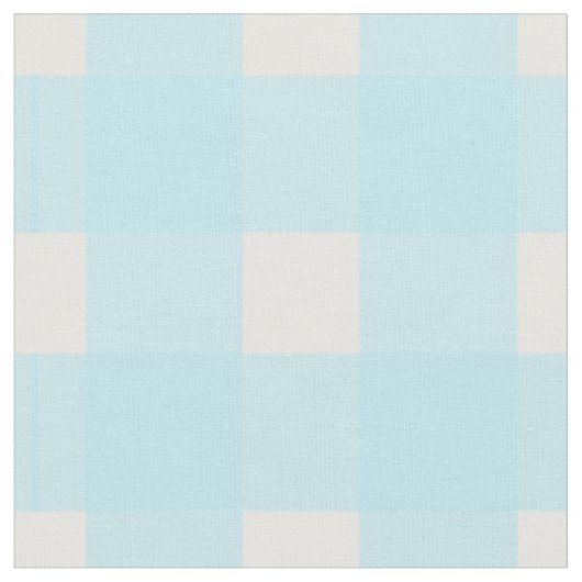 Blauer Gingham Stoff (Nahaufnahme)