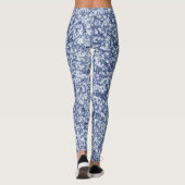 Blauer Glamour Leggings (Rückseite)