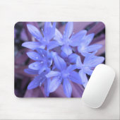 Blauer Glanz des Schneemusepads Mousepad (Mit Mouse)