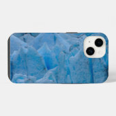 Blauer Gletscher iPhone Hülle (Rückseite (Horizontal))