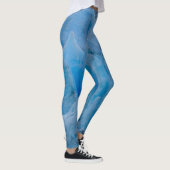 Blauer Gletscher Leggings (Rechts)